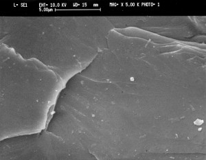 Bicarbonate de sodium (de soude) au microscope