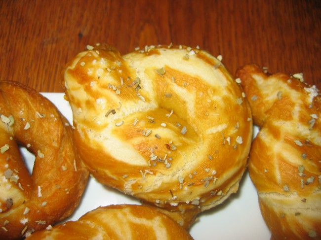 Les Bretzels et le bicarbonate